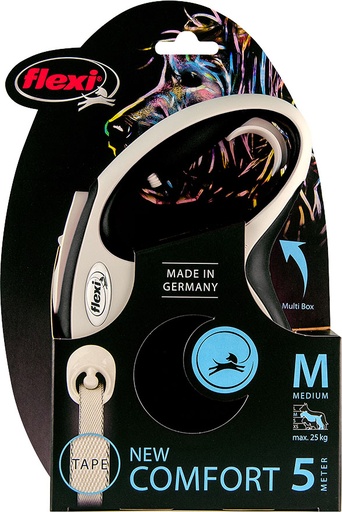 [020 5364] ROLLIJN NEW COMFORT TAPE M ZWART 5 MTR