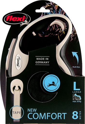 [020 5374] ROLLIJN NEW COMFORT TAPE L ZWART 8 MTR