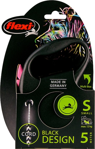 [020 5406] ROLLIJN BLACK DESIGN CORD S ROZE 5 MTR