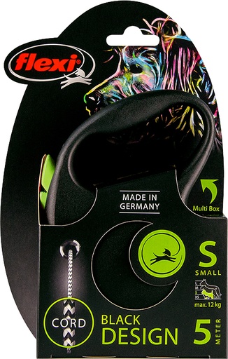 [020 5408] ROLLIJN BLACK DESIGN CORD S GROEN 5 MTR