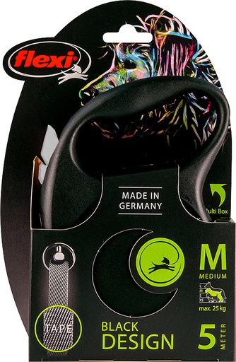 [020 5424] ROLLIJN BLACK DESIGN TAPE M ZWART 5 MTR