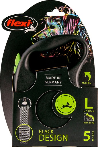[020 5428] ROLLIJN BLACK DESIGN TAPE L GROEN 5 MTR