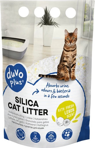 [11971] KBV Kattenbakvulling Premium Silica Lemon 5 ltr