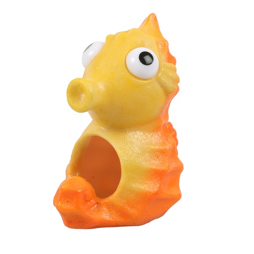 [BR_202746] ZEEPAARDJE 9,5x7,8x10,7cm geel