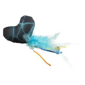 [BR_202779] FLASH HART MET VEREN 16,5x7x3cm blauw/groen