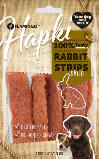 [520276] HAPKI RABBIT STRIPS 85 GRAM
