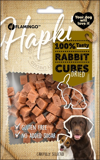 [520274] HAPKI RABBIT CUBES 85 GRAM