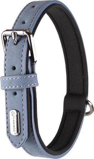 [BR_203002] HALSBAND DELU BLAUW 38/48CM 25MM