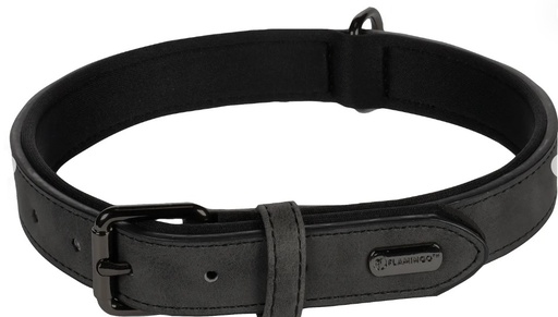 [519344] HALSBAND DELU ZWART 42/52CM 25MM
