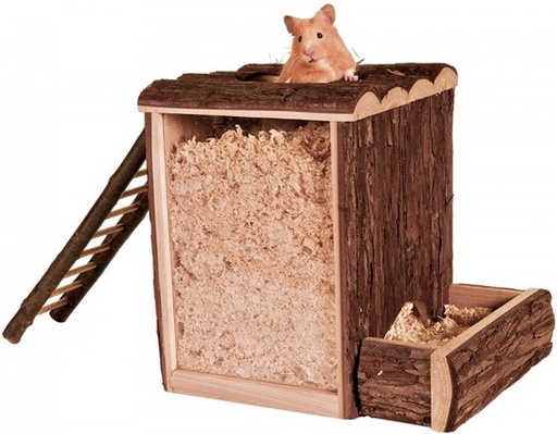 [BR_203063] Graaftoren, hamsters, schorshout, 25 × 24 × 20 cm