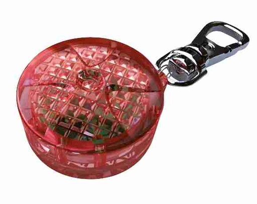 [13441] Flasher, ø 2,5 cm, rood