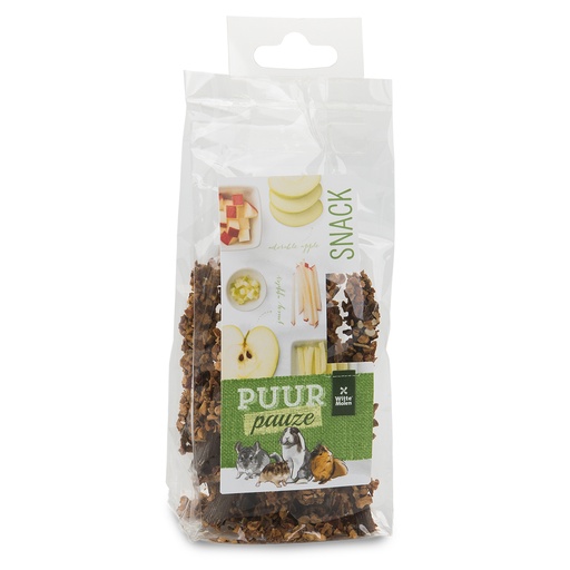 [BR_203110] PUUR PAUZE KNABBELHOUTJES APPEL 50gr