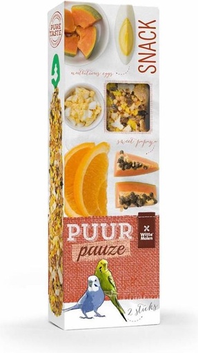 [654886] PUUR PAUZE STICKS PARKIET PAPAJA & SINAAS 60gr