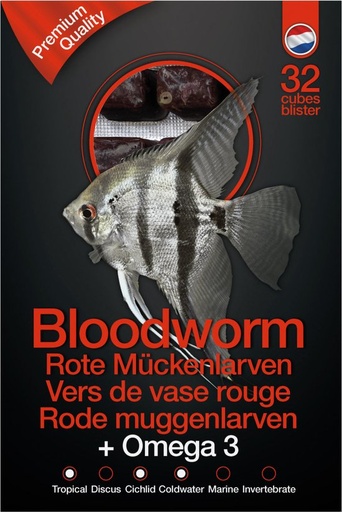[A3010416] DS Rode Muggenlarven Omega3 100gram