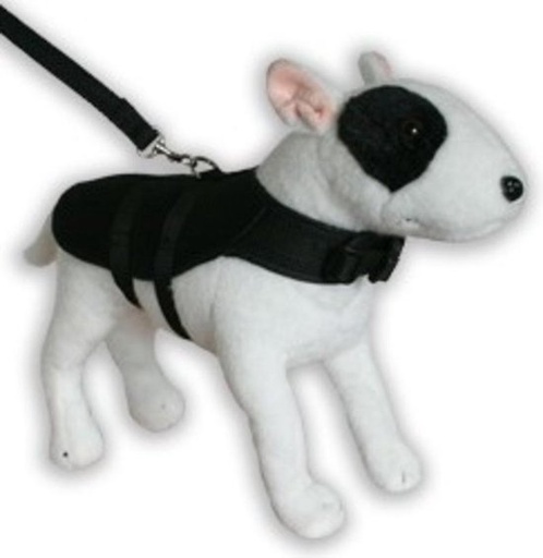 [BR_203476] Dog Harness Coat Mesh Black 09 L