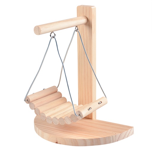 [12701] Houten schommelstoel 21,5x11,5x24CM