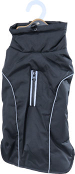 [022 0633] HONDENJAS LUXURY WATERPROOF ZWART 35 CM
