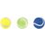 [BR_203683] HS TENNISBAL 3 KLEUREN+SQUEAK 5CM 3 STUKS
