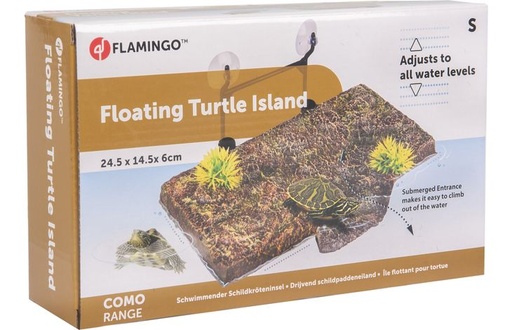 [407762] TD COMO SCHILDPADEILAND RECHTH. S 24,5x14,5x6CM