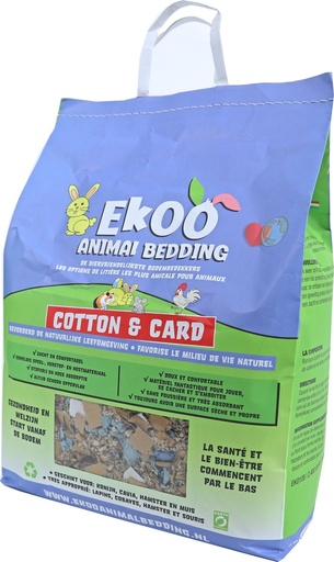 [020 0153] # !! ANIMALBEDDING COTTON+CARD 25LTR.