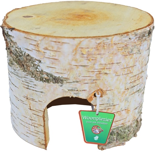 [BR_203761] BERKENHUIS KNAAGDIER ROND MEDIUM 14 CM