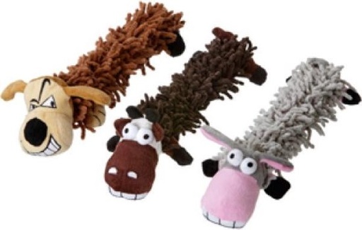 [BR_203781] PLUCHE HOND EZEL KOE 33CM ASS