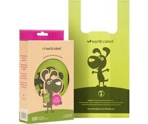 [26519] Earth Rated poepzakjes met handvaten lavendel 120 stuks