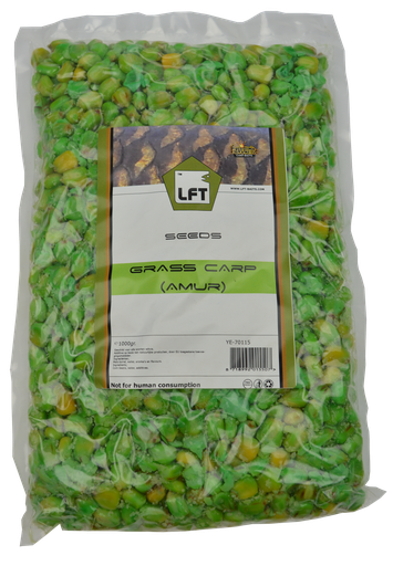 [YE-70115] LFT Seeds Corn Grass Carp (Amur) 1000gr.