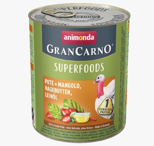 [BR_203997] Grancarno Kalkoen & snijbiet 800gr