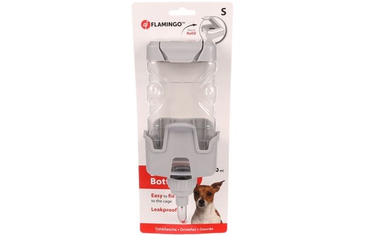 [BR_204011] DRINKFLES HOND DUNA 1200ML GRIJS 10x13x37CM