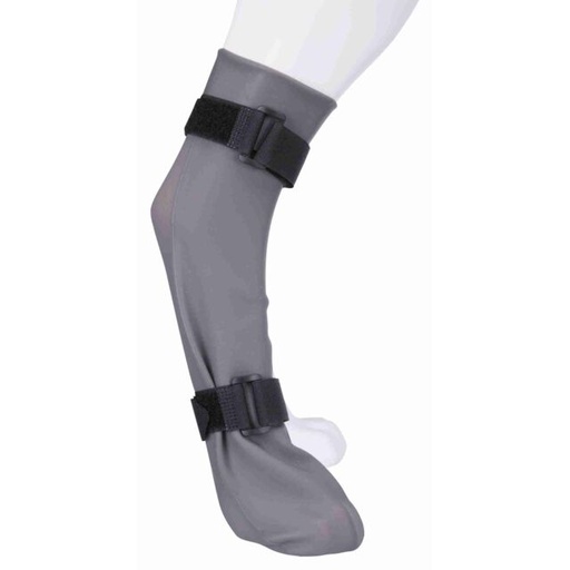 [19434] Beschermkous, silicone, XL: 12 cm/45 cm, grijs