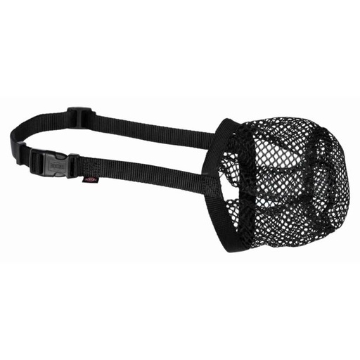 [BR_204113] Anti-lokaas-snuitje, XL: 22–56 cm, zwart