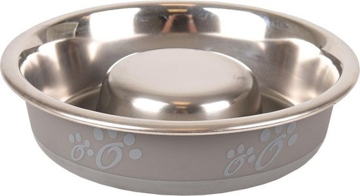 [BR_204254] EETPOT FUSION SLOW FEEDER GRIJS 425ML 16,5CM