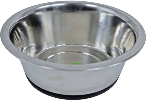 [020 5523] EETBAK RVS 21CM - 1570ML ANTI SLIP