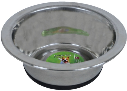 [BR_204555] EETBAK RVS 10,5CM - 190ML ANTI SLIP