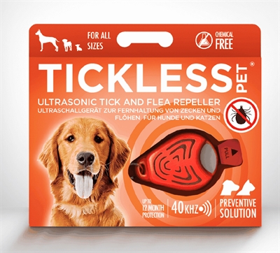 [BR_204655] Tickless teek/vloverjager oranje