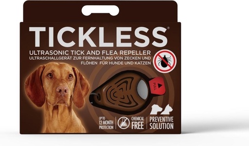 [BR_204657] Tickless teek/vloverjager bruin