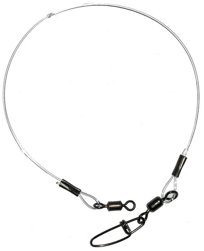 [DI7060260] LFT Fluoro Carbon Leader 25cm. 2st. 0,8mm. 60lb.
