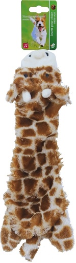 [BR_205027] GIRAFFE PLAT BRUIN/GEEL 35 CM