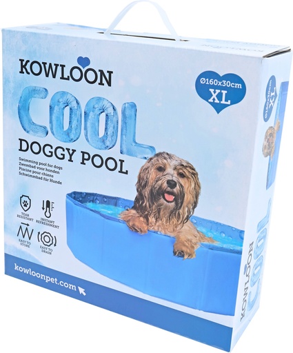 [020 2433] COOL POOL ZWEMBAD BL. BUBBLE XL 160X30CM