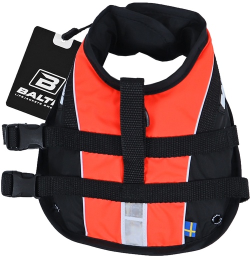 [BR_205165] HONDENZWEMVEST MASCOT XS ORANJE/ZWART