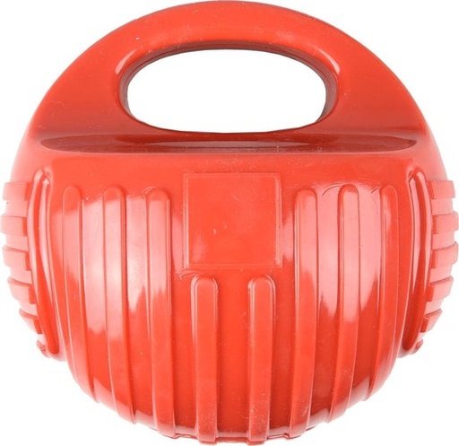 [BR_205266] HS TPR SPELA BAL + HANDVAT ROOD L DIA. 18CM