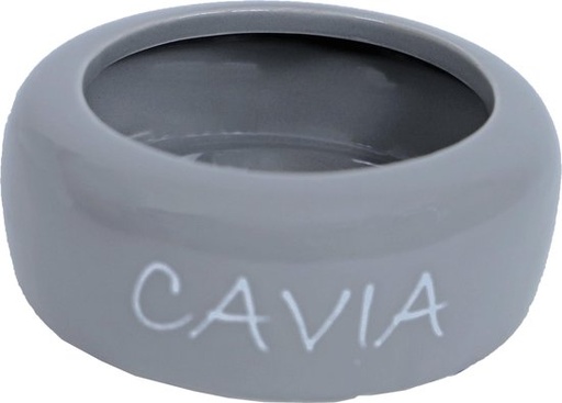 [020 3251] Cavia Eetbak Steen Anti Mors Grijs 10 cm