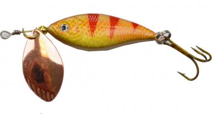 [DI4532] Invader Minnow Spinner Assorti (5x3)