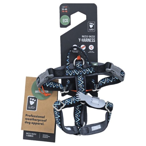 [BR_205623] Hurtta Razzle Dazzle Y-harness blackberry, 45-55 cm