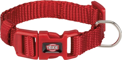 [BR_205704] Premium halsband, XXS–XS: 15–25 cm/10 mm, rood