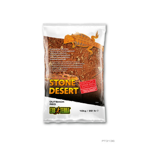 [BR_212454] EX Stone Desert Substraat Outback Red 10kg