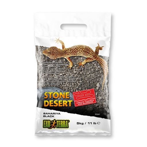 [BR_212456] ! #  EX Stone Desert Substraat Bahariya Black 10kg