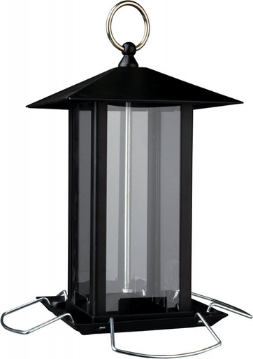 [BR_213433] # Voerdispenser, metaal, 1.000 ml/20 cm, zwart