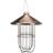 [BR_213450] Mezenbollenhouder met dak, 3 bollen, metaal, ø 19 × 24 cm, koper